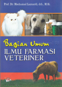 Image of Bagian umum ILMU FARMASI VETERINER