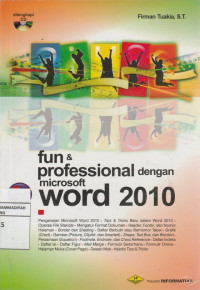 Image of fun & professional dengan ms.word 2010