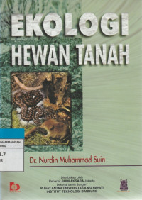 Image of EKOLOGI HEWAN TANAH