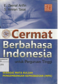 Image of Cermat Berbahasa Indonesia rnUntuk Perguruan Tinggi