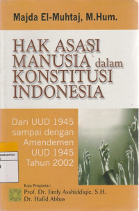 Image of HAK ASASI MANUSIA dalam KONSTITUSI INDONESIA