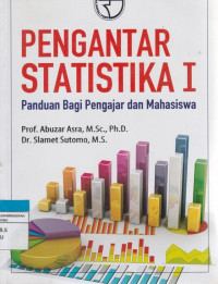 Image of PENGANTAR STATISTIKA I