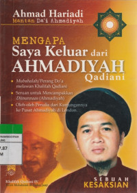 Image of MENGAPA SAYA KELUAR DARI AHMADIYAH