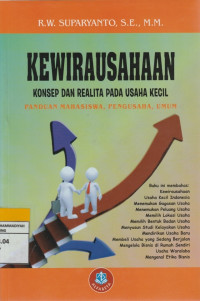 Image of KEWIRAUSAHAAN KONSEP DAN REALITA PADA USAHA KECIL