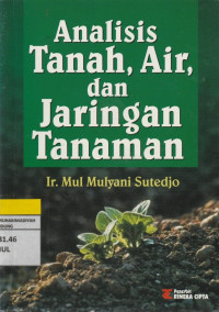 Image of Analisis Tanah, Air, dan Jaringan Tanaman