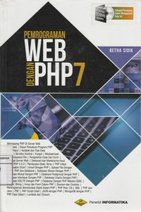 Image of PEMROGRAMAN WEB DENGAN PHP 7