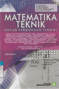 Image of MATEMATIKA TEKNIK UNTUK PERGURUAN TINGGI