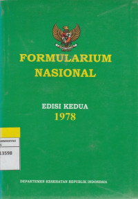 Image of FORMULARIUM NASIONAL