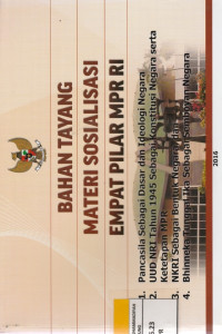 Image of BAHAN TAYANG MATERI SOSIALISASI EMPAT PILAR MPR RI (2016)
