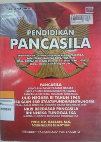 Image of PENDIDIKAN PANCASILA