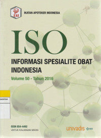 Image of ISO INFORMASI SPESIALITE OBAT INDONESIA