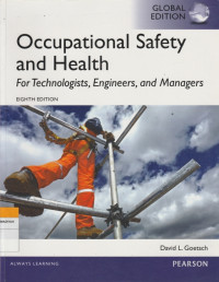 Image of Occupational Safety and Health For Technologists, Engineers, and Managers