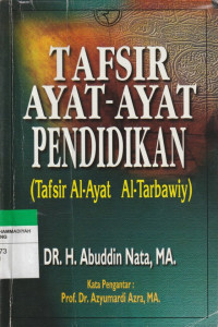 Image of TAFSIR AYAT AYAT PENDIDIKAN