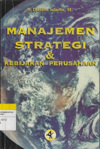 Image of MANAJEMEN STRATEGI & KEBIJAKAN PERUSAHAAN