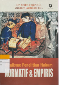 Image of Dualisme Penelitian Hukum NORMATIF & EMPIRIS