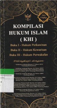 Image of KOMPILASI HUKUM ISLAM (KHI)