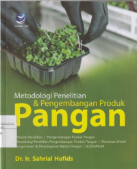 Image of Metodologi Penelitian & Pengembangan Produk Pangan