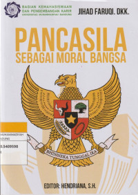 Image of PANCASILA SEBAGAI MORAL BANGSA