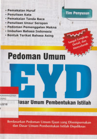 Image of Pedoman Umum EYD dan Dasar Umum Pembentukan Istilah