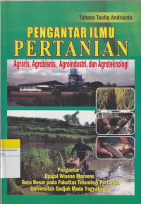 Image of PENGANTAR ILMU PERTANIAN