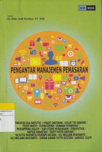 Image of PENGANTAR MANAJEMEN PEMASARAN