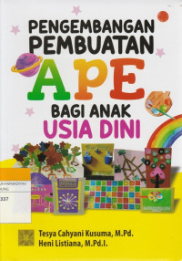 Image of PENGEMBANGAN PEMBUATAN APE BAGI ANAK USIA DINI