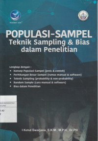 Image of POPULASI-SAMPEL : Teknik Sampling & Bias dalam Penelitian