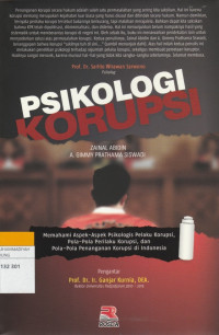 Image of PSIKOLOGI KORUPSI