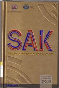 Image of SAK STANDAR AKUNTANSI KEUANGAN (Bagian A)