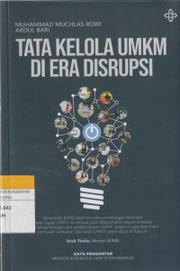 Image of TATA KELOLA UMKM DI ERA DISRUPSI
